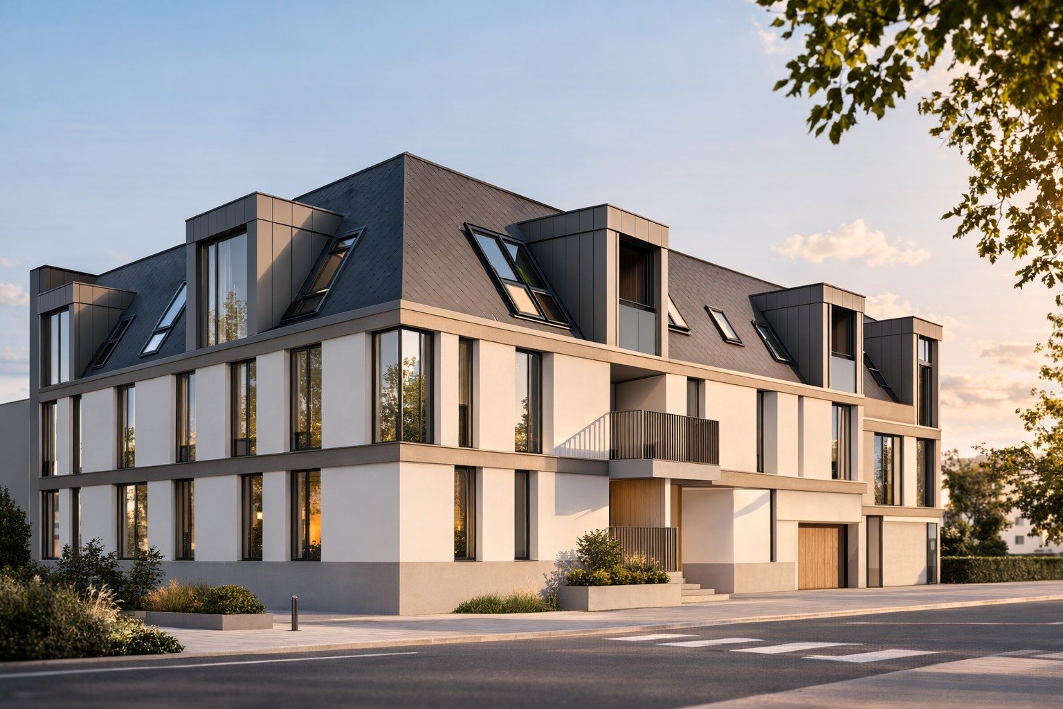 Budova REZIDENCIA NA ROHU — kliknite na poschodie